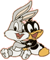 Baby Looney Tunes para colorir